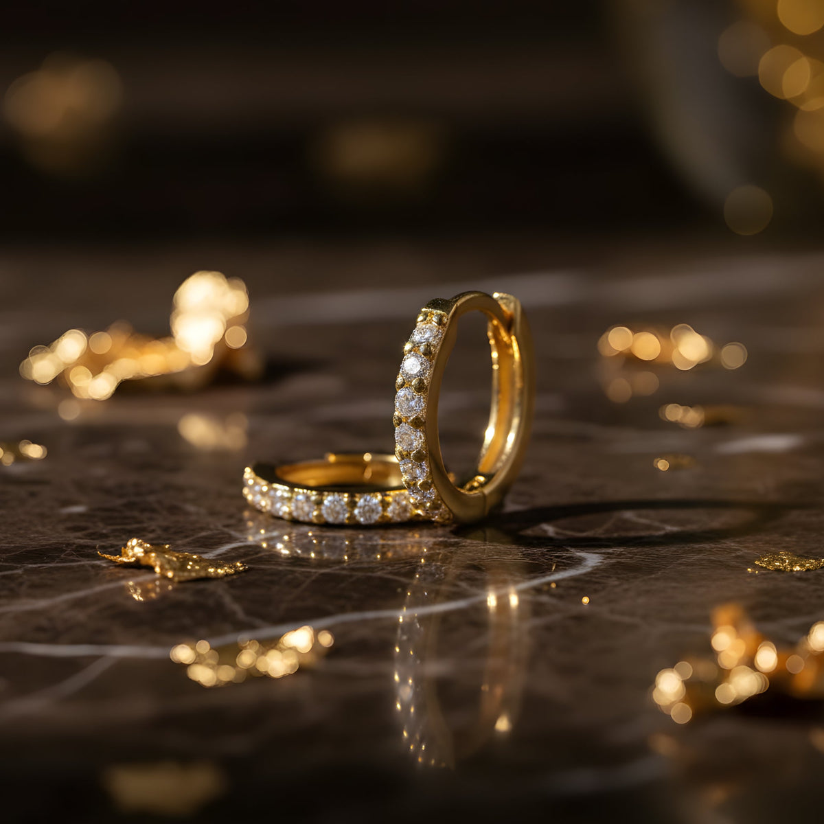 PAVED Diamond Hoops