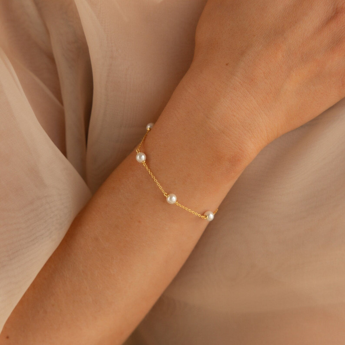 Pulseira Pearl Station