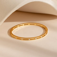 Pulseira de diamante de renda