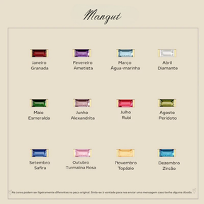 Colar Emery Birthstone