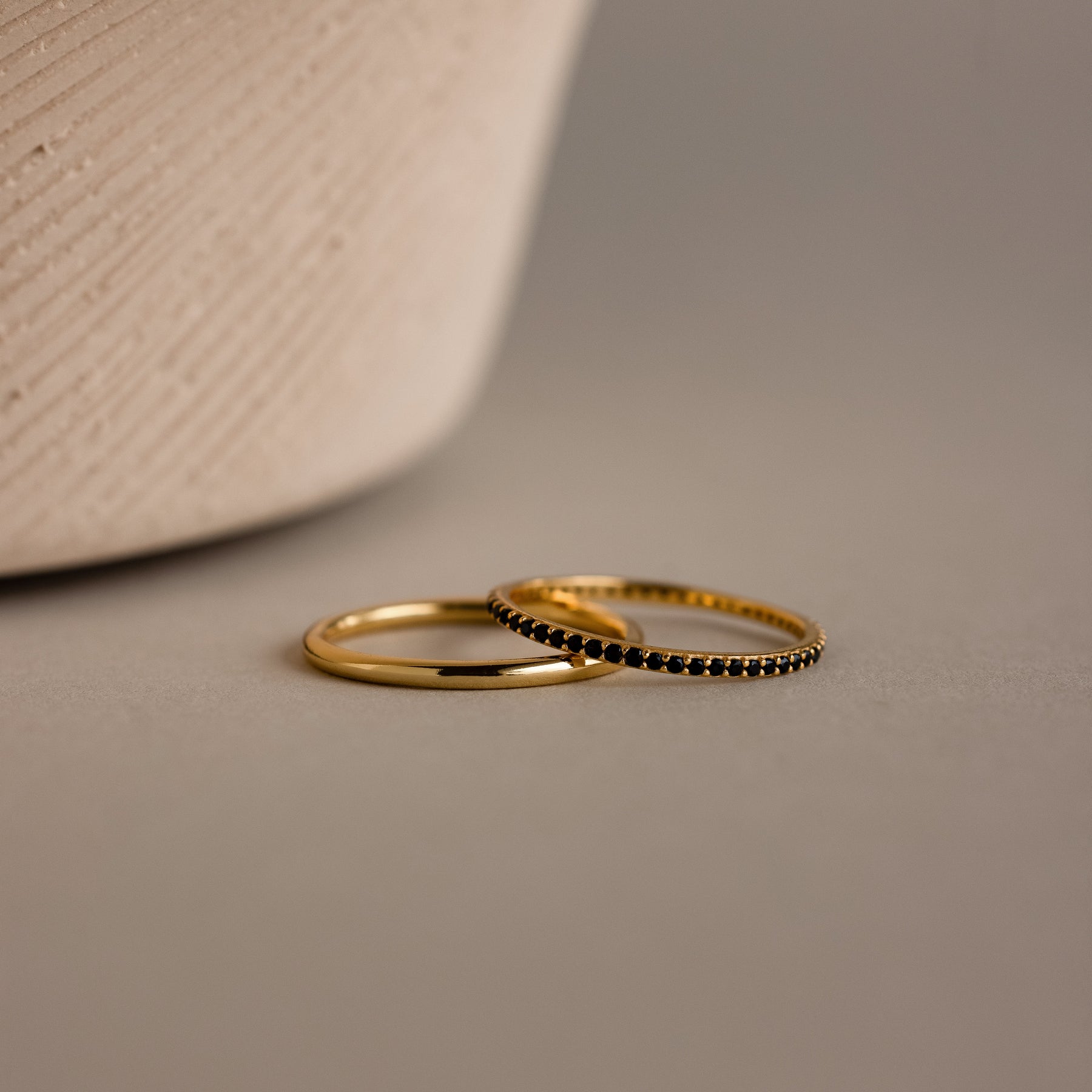 Conjunto de Anéis Tennis com Pedra do Mês de Nascimento