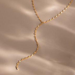 Colar tipo laço Lariat
