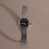Round Braided Timepiece in Sterling Silver