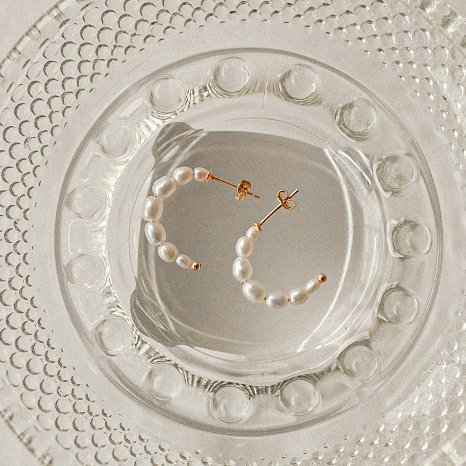 argolas de pérolas