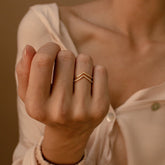 Conjunto de Anéis com empilhamento de curvas