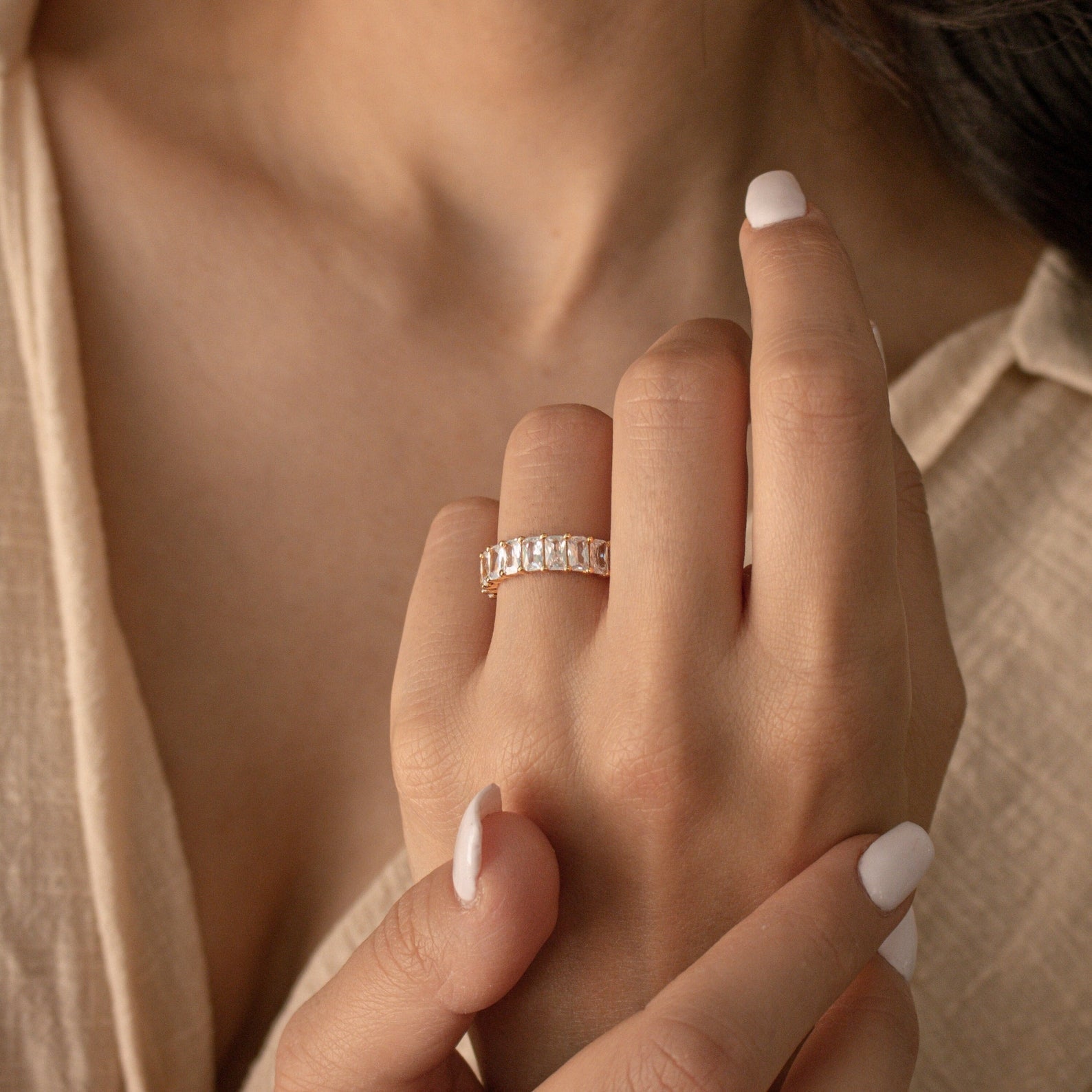 Anel Eternity Colette