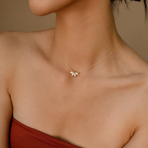 Colar de diamantes Marquise