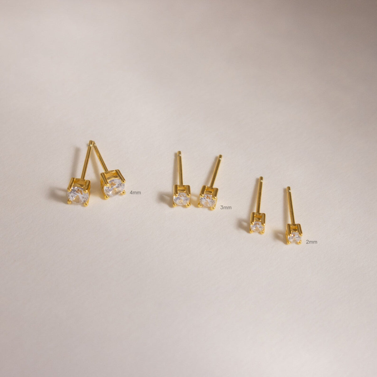 Brincos de Diamante Pequenos Booker