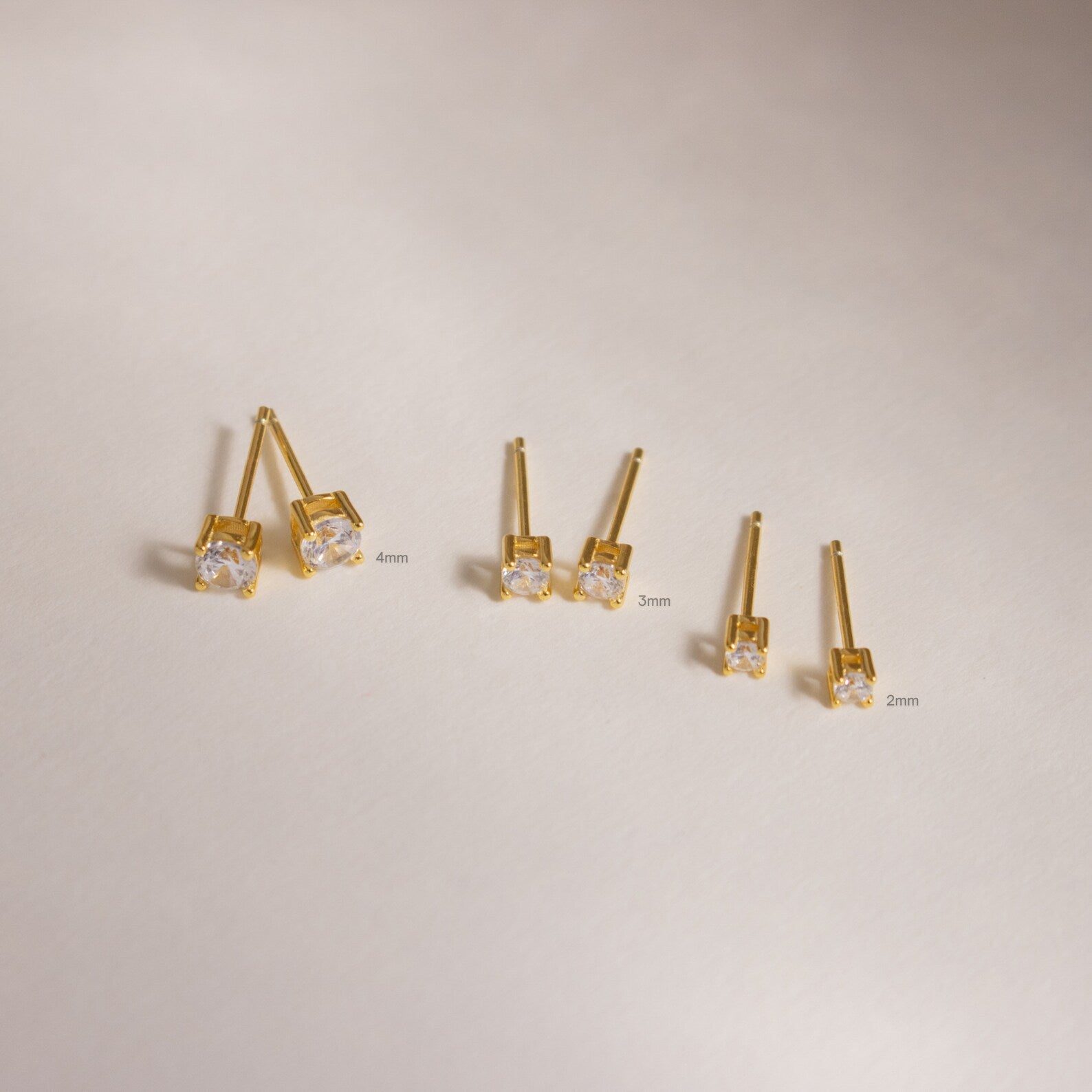 Brincos de Diamante Pequenos Booker