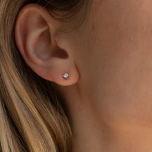 Brincos de Diamante Pequenos Booker
