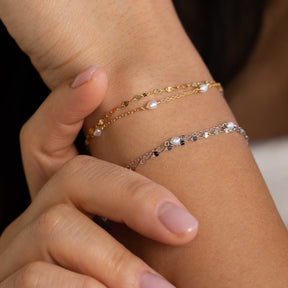 Pulseira Magnolia de pérolas