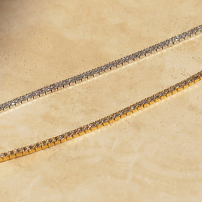 Colar Gargantilha com Diamantes