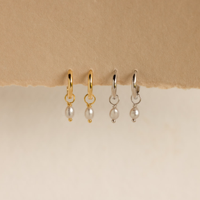 Brincos Smokey Pearl Drop