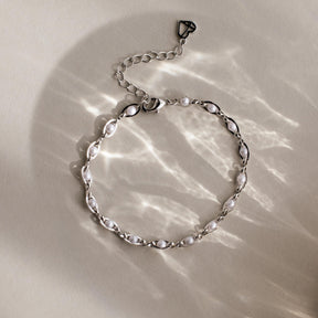 Pulseira de Pérolas Eternity
