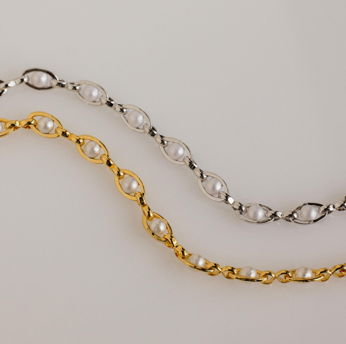 Pulseira de Pérolas Eternity
