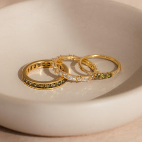 Conjunto de Anéis de Peridoto