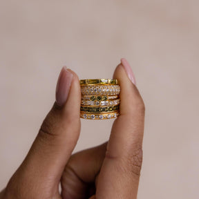 Conjunto de Anéis de Peridoto