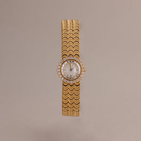 Relógio Pavé Scalloped